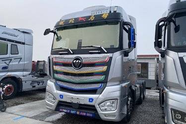 二手福田 欧曼EST 6系重卡 北方版 580马力 6X4 AMT自动挡牵引车(国六) 双驱 康明斯二手牵引车 黄牌图片