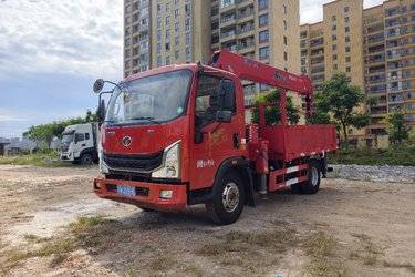 二手随车吊 中国重汽成都商用车 王牌7系 160 4.2 4X2图片