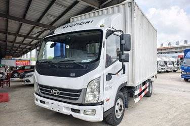 二手现代商用车 致道500M 156马力 4.165米单排厢式轻卡(国五) 单桥 云内动力二手载货车 蓝牌图片