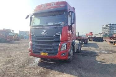 二手东风柳汽 乘龙H7重卡 500马力 6X4牵引车(国五) 双驱 潍柴二手牵引车 黄牌图片