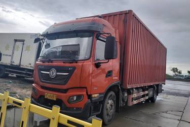 二手东风商用车 天锦KR中卡 精英版 180马力 4X2 8米厢式载货车(国五) 单桥 安徽康明斯二手载货车 黄牌