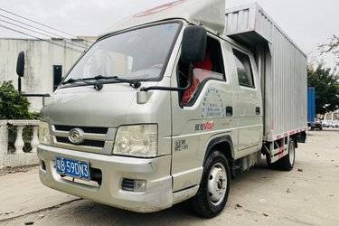 二手福田时代 驭菱VQ2 1.5L 112马力 汽油 3.05米双排厢式微卡(国五) 单桥 五菱柳机二手载货车 蓝牌图片