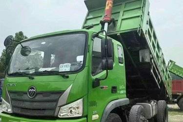 二手福田瑞沃 大金刚ES5 220马力 6X2 4.8米自卸车(国六) 前四后四 玉柴二手自卸车 黄牌图片