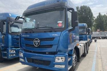 二手福田 欧曼GTL 基本型 470马力 6X4 牵引车(国六) 双驱 福田康明斯二手牵引车 黄牌图片