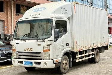二手江淮 帅铃H330 120马力 4.12米单排厢式轻卡(国四) 单桥 江淮动力二手载货车 蓝牌图片