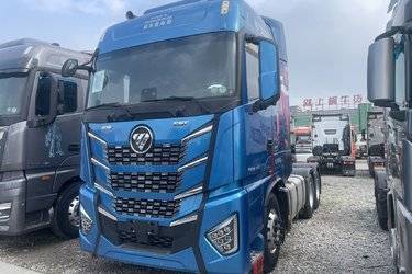 二手福田 欧曼EST 星辉版 620马力 6X4 AMT自动档牵引车(国六) 双驱 福田康明斯二手牵引车 黄牌图片