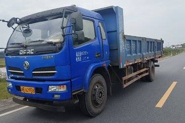 二手东风 劲诺 130马力 6.5米自卸车(国四) 单桥 东风二手自卸车 黄牌图片