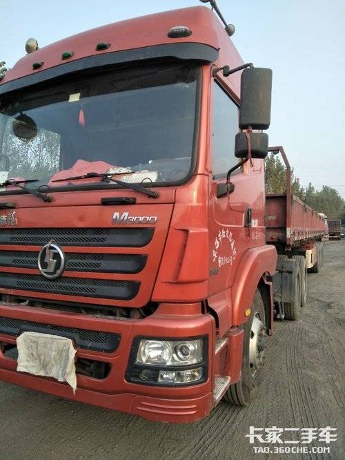 已售陕汽德龙m3000,340马力牵引车