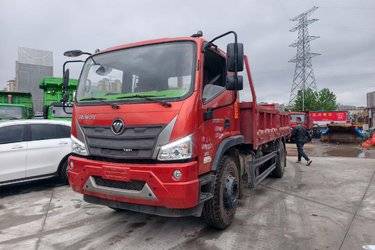 二手福田瑞沃 大金刚ES5 200马力 4X2 5.2米自卸车(国六) 单桥 玉柴二手自卸车 黄牌