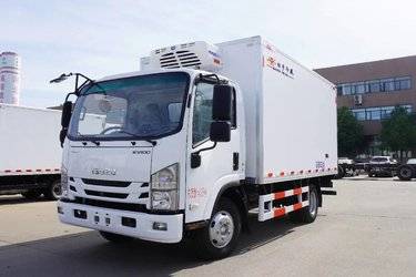二手庆铃 五十铃KV100 120马力 4X2 4.015米冷藏车(国六) 4X2 二手专用车冷藏车图片