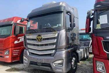 二手福田 欧曼EST 北方版 620马力 6X4 AMT自动档牵引车(液缓)(国六) 双驱 康明斯二手牵引车 黄牌图片
