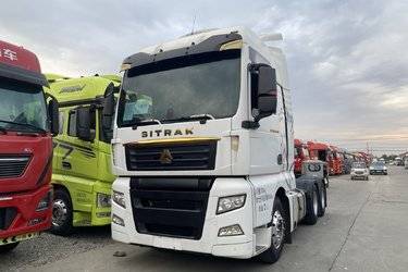 二手中国重汽 汕德卡SITRAK C7H重卡 540马力 6X4牵引车(高顶)(国五) 双驱 曼二手牵引车 黄牌图片