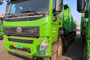 重汽豪沃 HOWO TX重卡 8X4 7.8米换电式纯电动自卸车  二手电动卡车电动自卸车