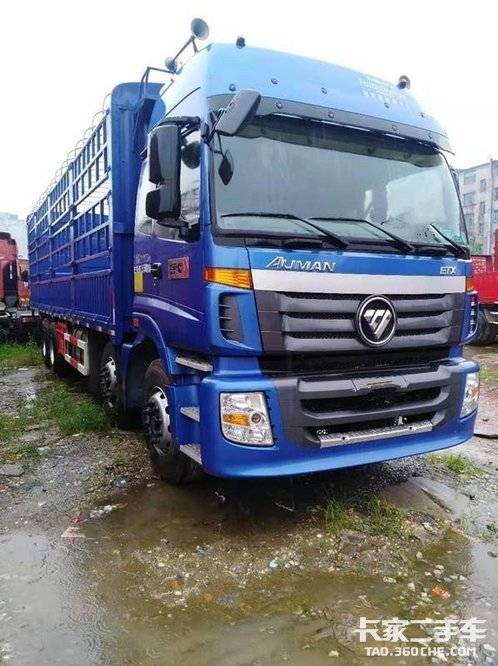 宜春二手载货车1个月欧曼etx高栏9米6诚心出售转让出售_卡家二手车