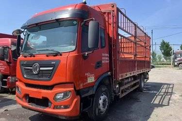 二手东风商用车 天锦KR 245马力 4X2 6.8米仓栅式载货车(国六) 单桥 康明斯二手载货车 黄牌图片