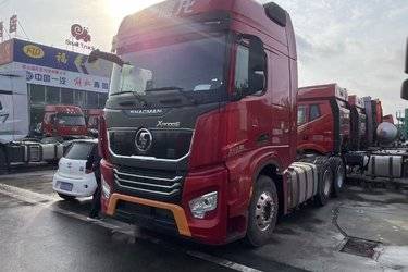 陕汽重卡 德龙X5000S 超值版 510马力 6X4 AMT自动挡牵引车(国六)(16挡)(国六) 双驱 潍柴二手牵引车 黄牌