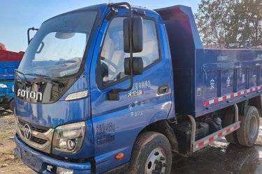 二手福田瑞沃 金刚S1 120马力 4X2 3.18米自卸车(平顶)(国六) 单桥 云内动力二手自卸车 蓝牌图片