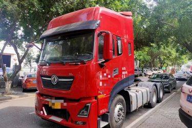 二手东风商用车 天龙KL重卡 465马力 6X4牵引车(3.64速比)(国五) 双驱 雷诺二手牵引车 黄牌图片