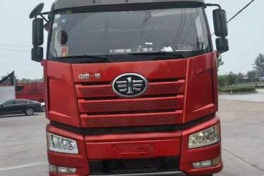 二手一汽解放 J6P重卡 重载型 460马力 8X4 9.5米栏板载货车(国五) 前四后八 锡柴二手载货车 黄牌