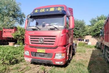 二手大运 新N8E重卡 标载型 460马力 6X4牵引车(国五) 双驱 潍柴二手牵引车 黄牌图片