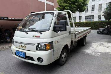 二手江淮 恺达X6 1.6L 120马力 汽油 3.8米单排栏板微卡(国六) 单桥 江淮锐捷特二手载货车 蓝牌图片