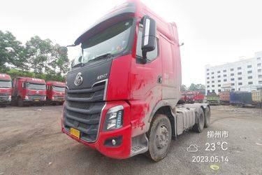 二手东风柳汽 乘龙H7重卡 480马力 6X4牵引车(国五) 双驱 玉柴二手牵引车 黄牌图片