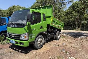 二手飞碟奥驰 T2工程系列 87马力 4X2 3.2米自卸车(国五) 单桥 玉柴二手自卸车 蓝牌