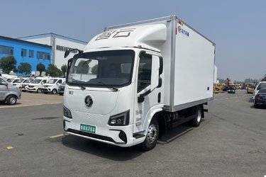 二手奇瑞商用车 零米 舒享版 4X2 4.08米单排纯电动冷藏车 宁德时代140kWh  二手电动卡车电动冷藏车图片