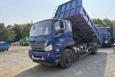 二手福田瑞沃 大金刚ES5 200马力 4X2 5.2米自卸车(国六) 单桥 玉柴二手自卸车 黄牌