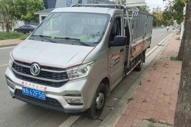 二手东风 小霸王W18 1.6L 122马力 3.7米单排栏板微卡(国六) 单桥 东安二手载货车 蓝牌
