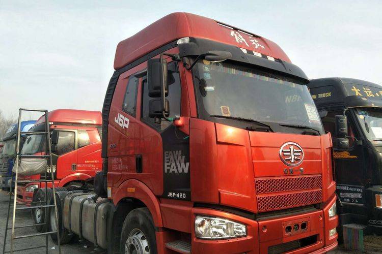 山东济宁二手牵引车 一汽解放j6p420马力国五转让出售_卡家二手车