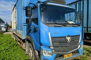 二手福田 欧航R系 超级卡车 180马力 厢式载货车(国六) 单桥 康明斯二手载货车图片