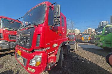 二手东风商用车 天龙重卡 启航版 450马力 6X4牵引车(国五) 双驱 雷诺二手牵引车 黄牌图片