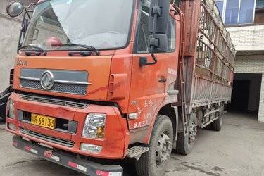 二手东风新疆 天锦KS 210马力 6X2 9.6米栏板载货车(国五) 前四后四 雷诺二手载货车 黄牌