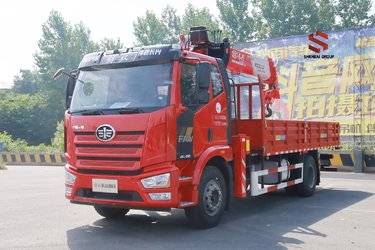 二手随车吊 一汽解放 解放J6L 220 6.1 4X2图片