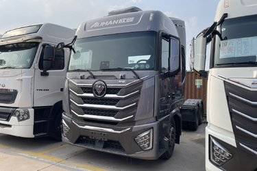 二手福田 欧曼GTL 星翼版 490马力 6X4 LNG牵引车(国六) 双驱 福田康明斯二手牵引车 黄牌图片