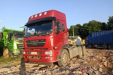 二手中国重汽 斯太尔D7B重卡 440马力 6X4牵引车(国五) 双驱 潍柴二手牵引车 黄牌