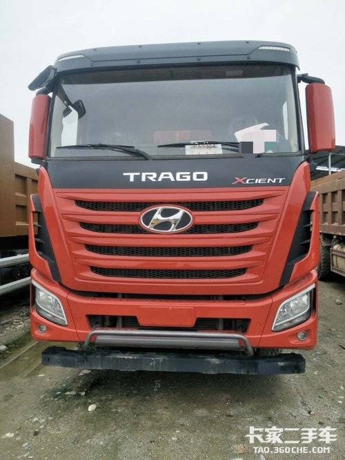 已售现代前四后八自卸车