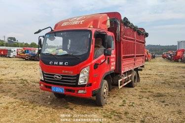二手现代商用车 致道500M 154马力 3.835米排半仓栅轻卡(国五) 单桥 玉柴二手载货车 黄牌图片