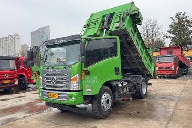 二手大运 G5 复合型 170马力 4X2 4米自卸车(国六) 单桥 玉柴二手自卸车 黄牌图片