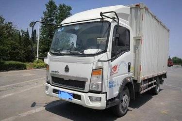 二手中国重汽HOWO 统帅 148马力 4.2米单排厢式轻卡(国四) 单桥 朝柴二手载货车 蓝牌