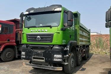 二手中国重汽 汕德卡SITRAK G7重卡 460马力 8X4 6米自卸车(国五) 前四后八 曼二手自卸车 黄牌图片