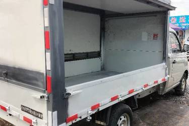 二手福田 祥菱V1 1.2L 86马力 汽油/CNG 2.8米单排厢式微卡(国五) 单桥 五菱柳机二手载货车 蓝牌图片