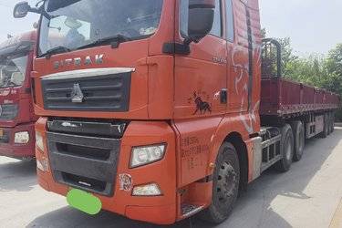 二手中国重汽 汕德卡SITRAK C7H重卡 440马力 6X4牵引车(国五) 双驱 曼二手牵引车 黄牌
