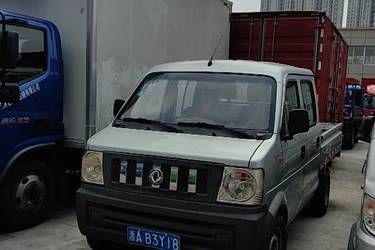 二手东风小康 C22系列 1.2L 87马力 汽油 2.3米双排栏板微卡(国四) 单桥 东风二手载货车 蓝牌图片