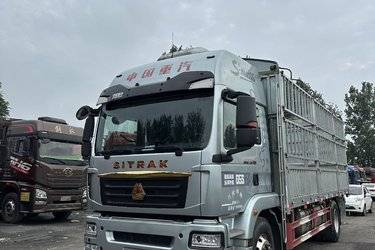二手中国重汽 汕德卡SITRAK G5S 豪华版 290马力 4X2 6.8米AMT自动档仓栅式载货车(国六) 单桥 曼二手载货车 黄牌