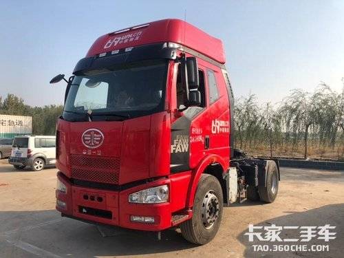 山东2016年二手一汽解放 解放j6p310马力4x2牵引车报价及图片大全