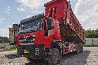 二手上汽红岩 杰狮C500重卡 重载版 520马力 6X4 6米自卸车(国五) 后八轮 潍柴二手自卸车 黄牌图片