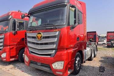 二手福田 欧曼EST 6系重卡 560马力 6X4牵引车(液缓)(国五) 双驱 福田康明斯二手牵引车 黄牌图片
