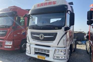 二手东风商用车 天龙旗舰KX 560马力 6X2R牵引车(12挡自动挡)(国五) 后提升 康明斯二手牵引车 黄牌图片